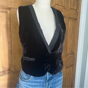 Free people velvet vest